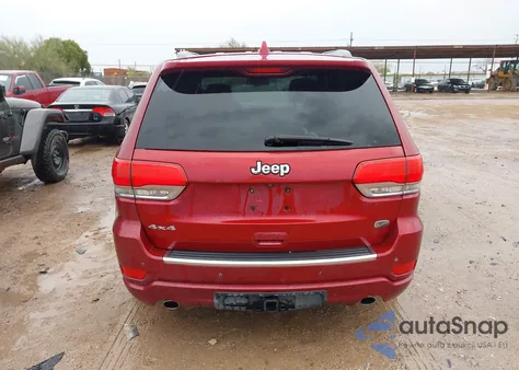 2014 Jeep Grand Cherokee Overland из США, поврежденный, VIN 1C4RJFCG2EC265122
